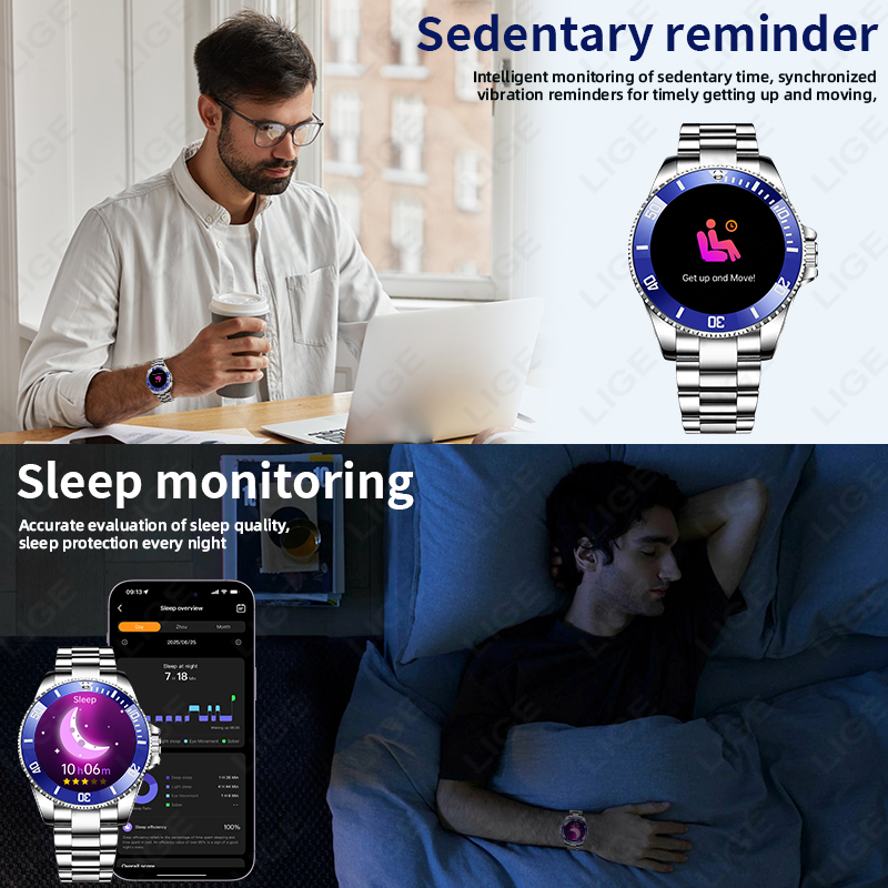 Reloj Inteligente LIGE 2026 de - Korean Men Lifestyle reseña y precio