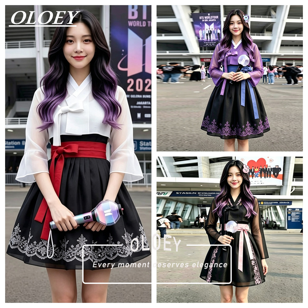 OLOEY Vestido Hanbok Corto Mod - Modern Korean Lifestyle reseña y precio