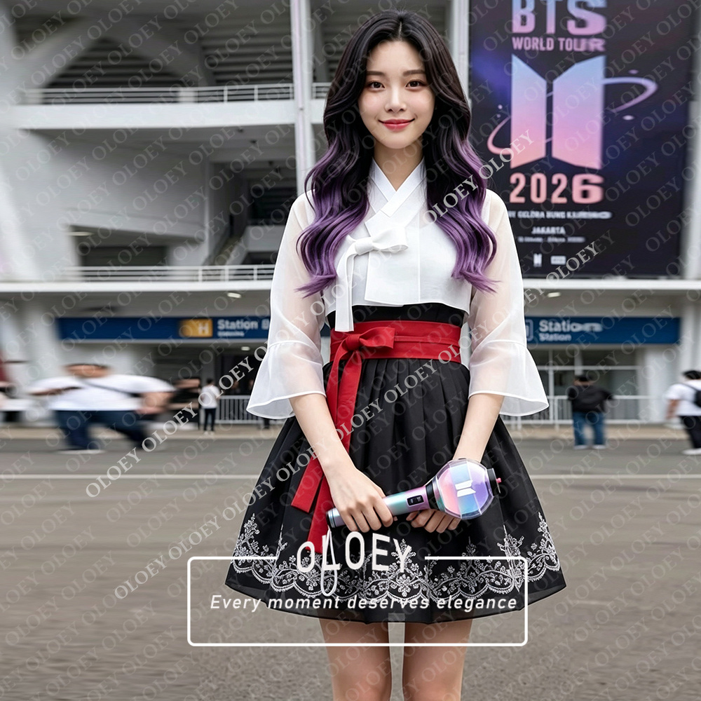 OLOEY Vestido Hanbok Corto Mod - Modern Korean Lifestyle reseña y precio